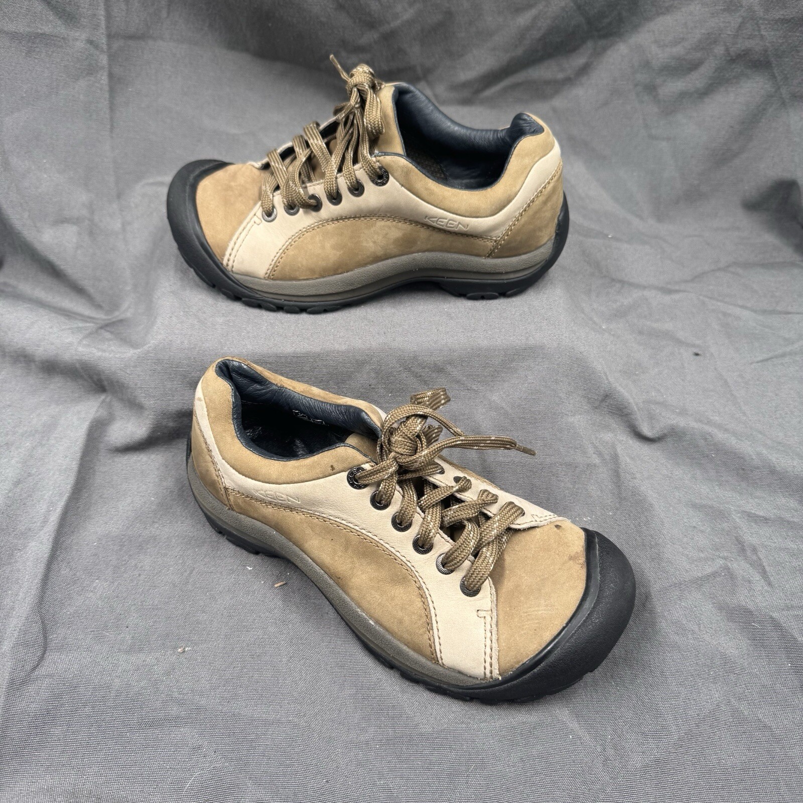 Scarpe da donna Keen Briggs taglia 6 marrone sneaker scarpa da trekking in pelle