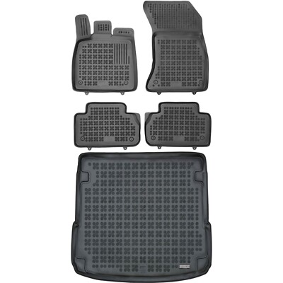 REZAWPLAST Floor Mats for Audi Q5 SQ5 2018-2024 Car Mats & Cargo Liner Tailored