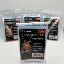 Ultra Pro Penny Card Soft Sleeves 4 Packs of 100 for Standard Sized Cards