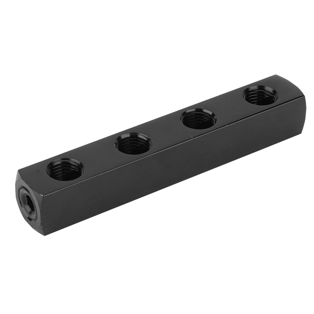 SUS304 Pneumatic Air Hose Inline Manifold Block Splitter 1/4 Inch BSPP Thr KRI✈️