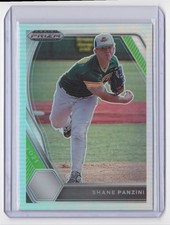 2021 Panini Prizm Draft Picks Silver Shane Panzini Kansas City Royals #108