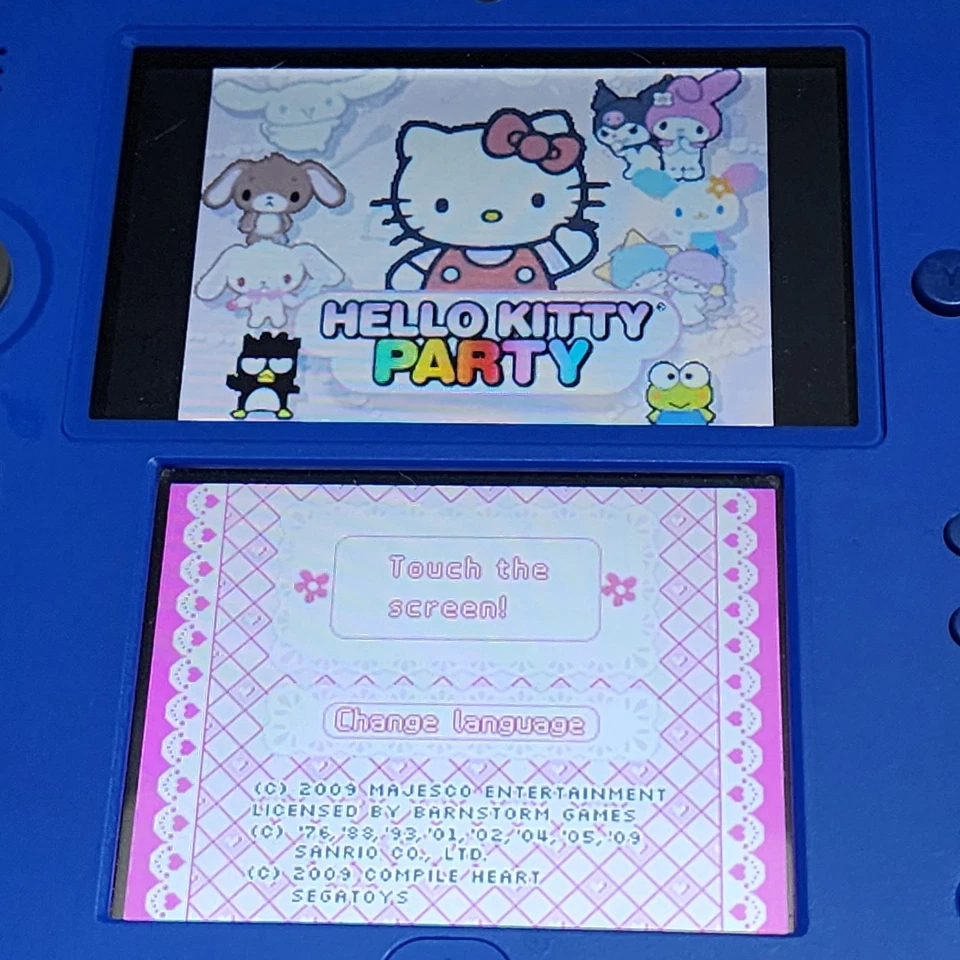 Hello Kitty Party (Nintendo DS, 2009) Authentic Tested Game  - Image 3 of 4