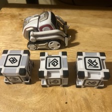Anki Cozmo Robot robot and cubes Untested No Charger