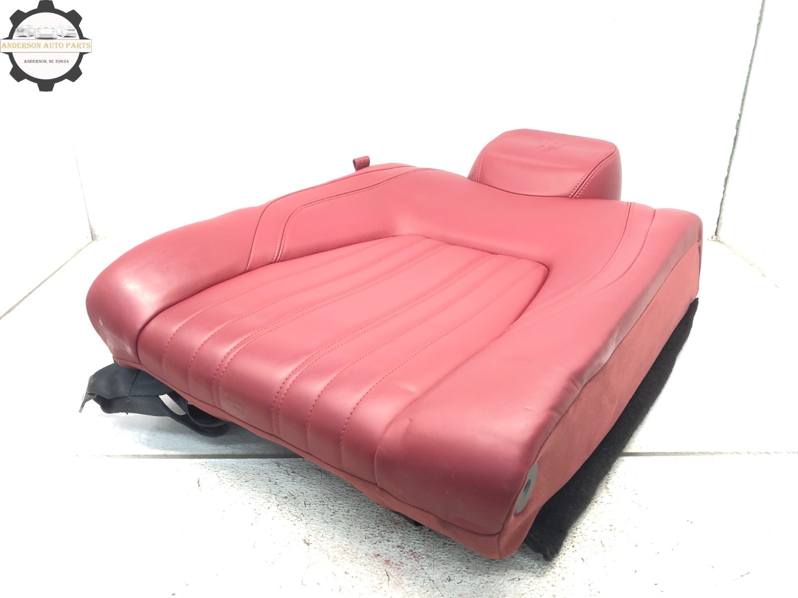 2014-2019 MASERATI GHIBLI S Q4 RIGHT PASS REAR UPPER SEAT CUSHION & HEADREST OEM