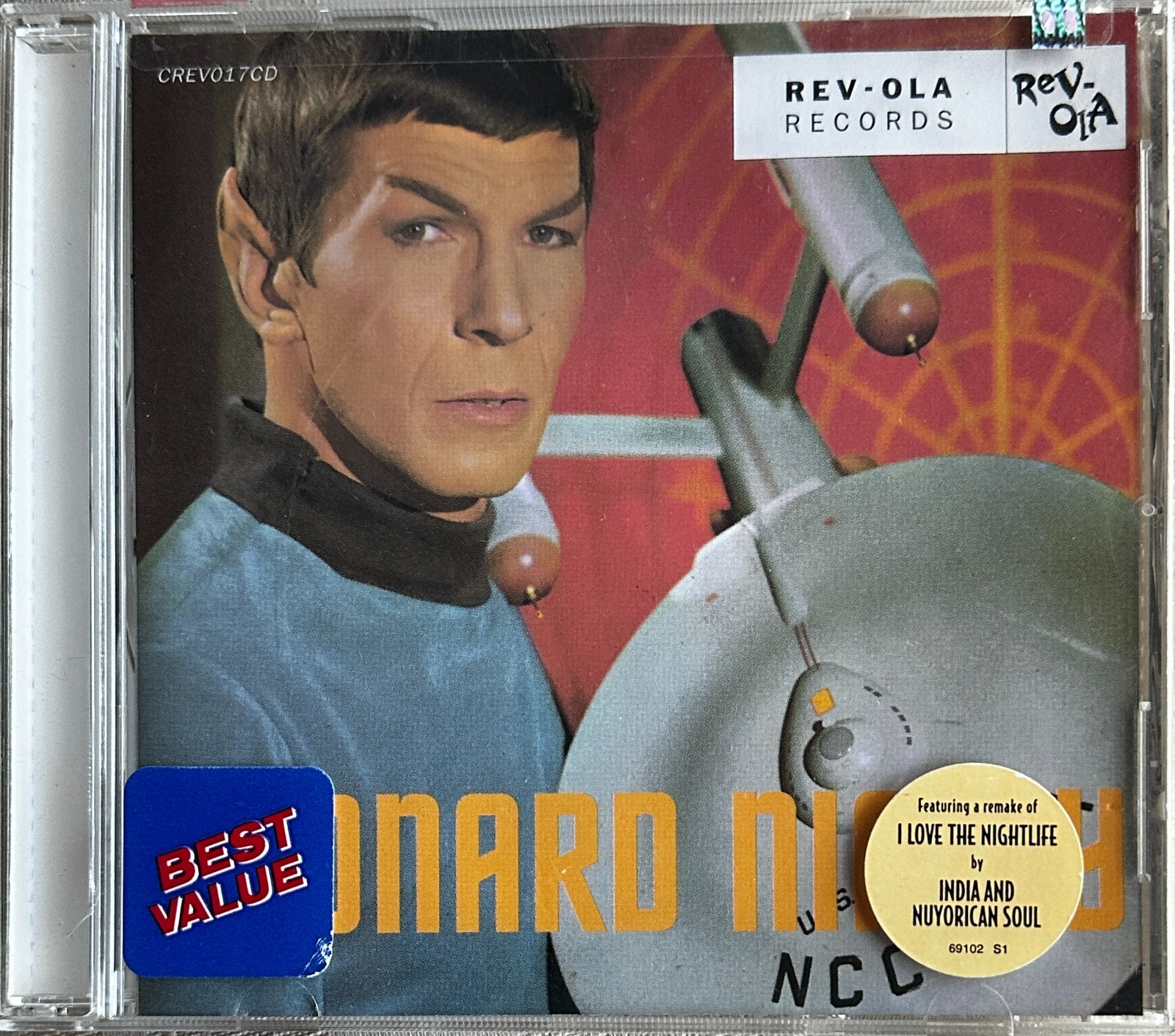 LEONARD NIMOY: HIGHLY ILLOGICAL - 1993 REV-OLA/CREATION RECORDS CD (CREV017CD)
