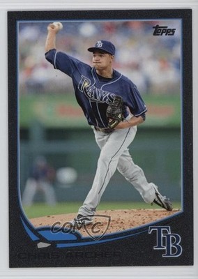 2013 Topps Update Black /62 Chris Archer #US320 0ut3