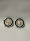 2oz OF SILVER 1926 $1 Peace Dollar and 1924 1$ Peace Dollar Lot
