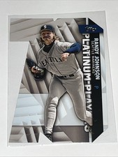 2021 Topps Platinum Players Die Cut Randy Johnson #PDC-45 Seattle Mariners