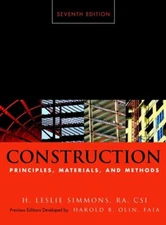 Construction : Principles, Materials, and Methods Hardcover