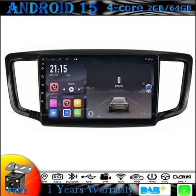 10'' Android Head Unit Radio Carplay DAB GPS Navi für Honda Odyssey 2013-2019