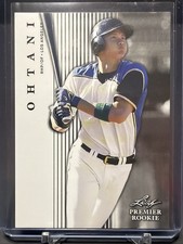 2018 Shohie Ohtani Leaf Premier Rookie Card RC #PR 4 Angels
