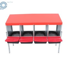 4 Hole Chicken Nesting Box Hen Laying Boxes Roll Away Nesting Box for Laying Egg