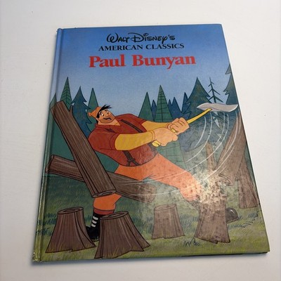 Vintage Walt Disneys Paul Bunyan American Classics Childrens Book