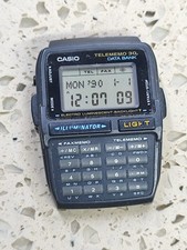 CASIO DBC-30 QW 1253 DATA BANK CALCULATOR WATCH 1990 Very GOOD CONDITION