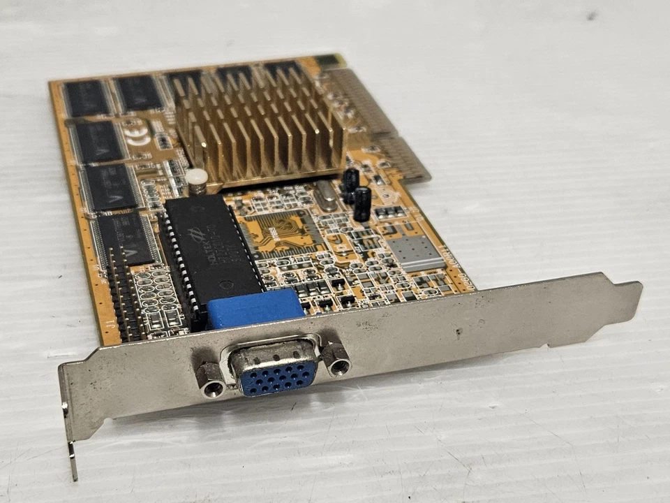 NVIDIA Riva TNT, 16MB SD-RAM, 128 BIT, AGP 2x, VGA, VA-232 16M - WORKING - image 2 of 3