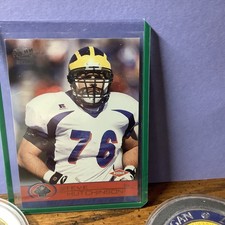 2001 Steve Hutchinson Pacific Rookie Card #471. 1282/2500. rookie card picture