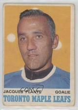1970-71 O-Pee-Chee Jacques Plante #222 HOF 0a4