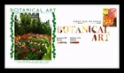 US COVER BOTANICAL ART FIRST DAY ISSUE PANDA CACHET