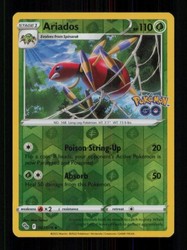 Ariados 007/078 Pokémon GO Reverse Holo