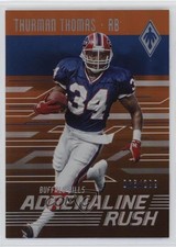 2016 Panini Phoenix Adrenaline Rush Orange /299 Thurman Thomas #AR-TT HOF 0b0g