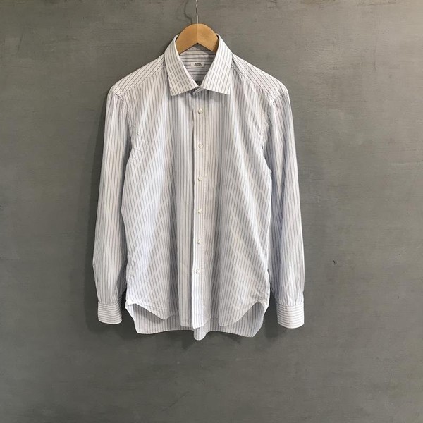 Men Barba Shirt White Cotton 40 /L / 48