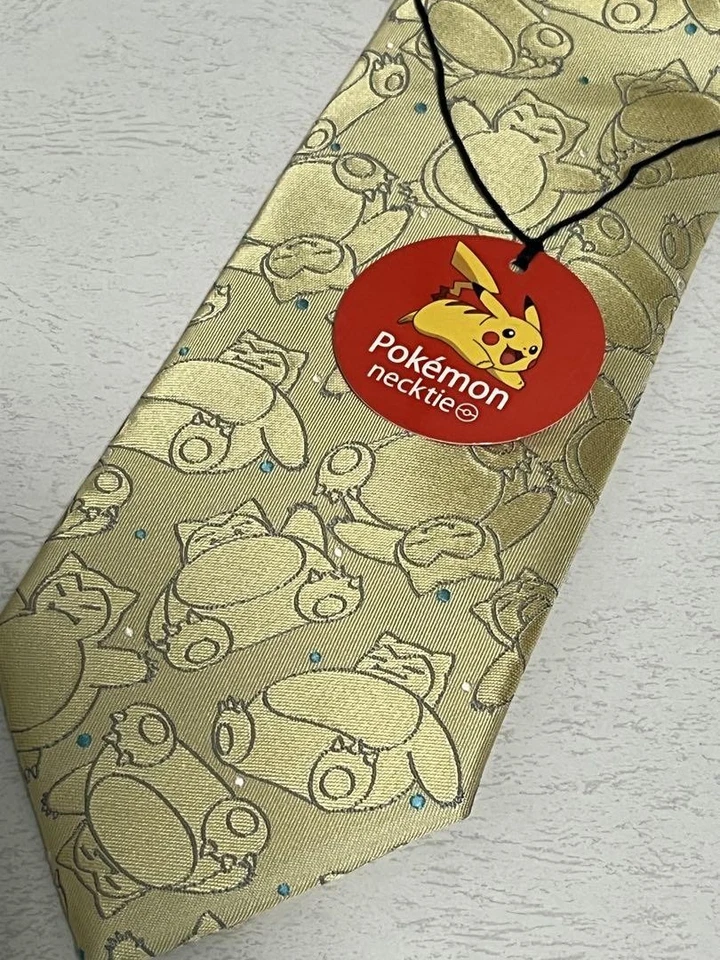 Corbata Pokemon Pocket Monster Usada Chatarra Para Hombre Unisex Multicolor Preciosa P5 Foto 2 de 4
