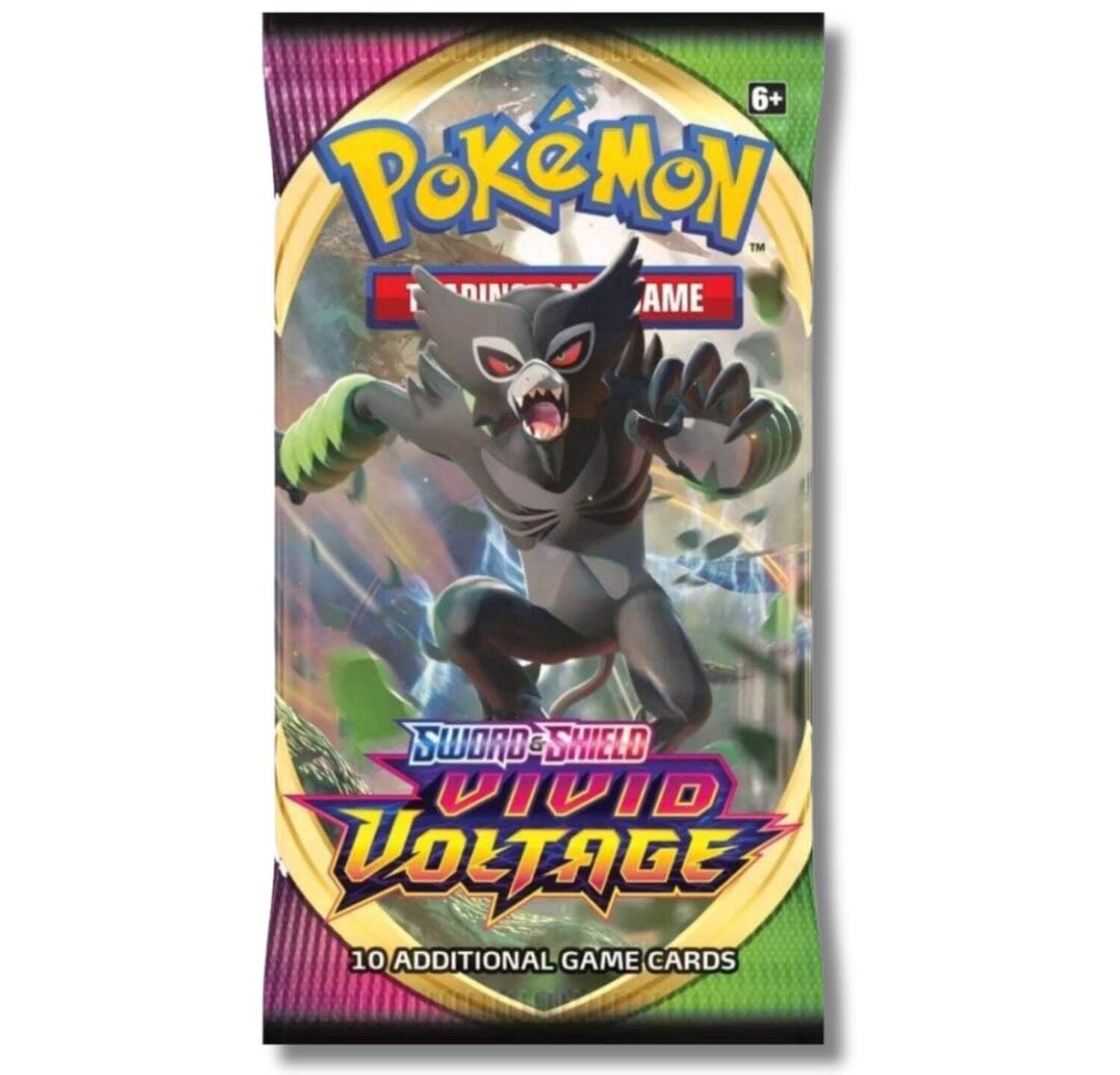 Pokemon TCG Sword & Shield Vivid Voltage Booster Pack 10 Cards English Sealed
