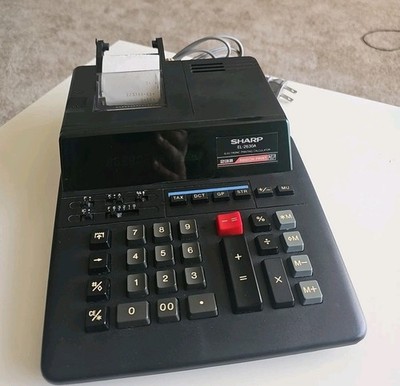 SHARP EL-2630A Electronic Printing Calculator Tested Works