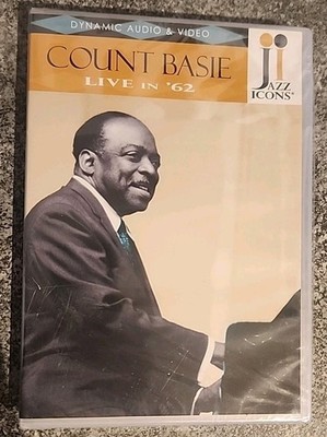 JAZZ ICONS - Count Basie In '62  -  NEW Factory Wrapped 