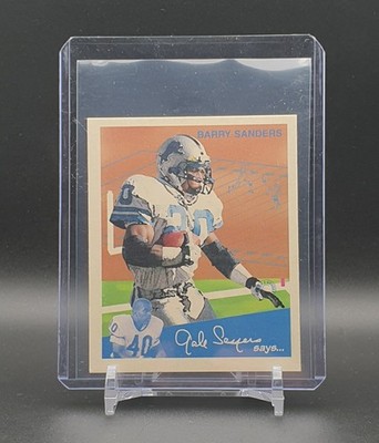 Detroit Lions Barry Sanders 1997 Fleer Frank H. Fleer Bubble Gum #20