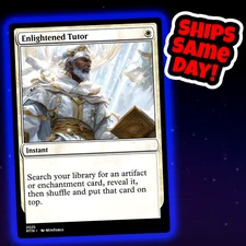 Enlightened Tutor - Custom Art Magic: The Gathering Playtest Card - Commander