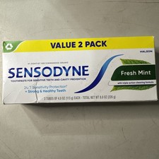 Sensodyne Fresh Mint Sensitive Toothpaste 4 O...