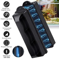 Scheibenreiniger Aquarium, Magnet-Scheibenreiniger, Aquarium Glasreiniger Aqu