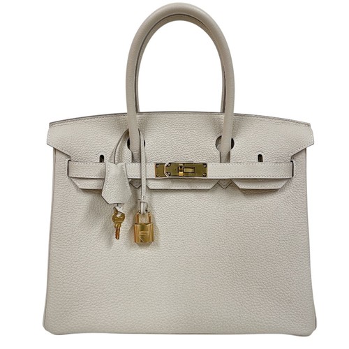 HERMES Birkin 30 Handbag U Stamp #OKB4574