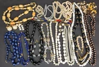 Vintage TRIFARI NAPIER MONET Plastic & Lucite Beaded Jewelry Lot 23x Pieces