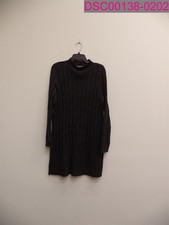 Maxwell Sweater Dress Gray Long Sleeve Size Large