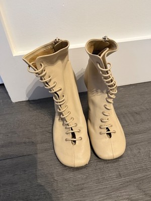 Celine Lace-Up Boots