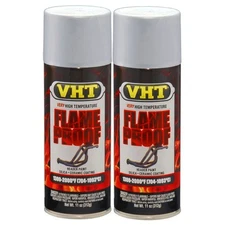 VHT High Temp Paint VHTSP117 (2-PACK); FlameProof Flat Aluminum 1300°-2000°F