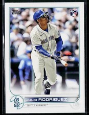 2022 Topps Update Series Julio Rodriguez RC #US44 Seattle Mariners