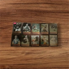 1994 Pinnacle Draft 10 Cards Dufex Set￼ With Marshall Falk Rookie