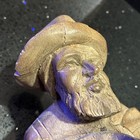 Vintage Hand-Carved Wooden Traveler Wanderer Figurine Folk Art Sculpture — photo 9