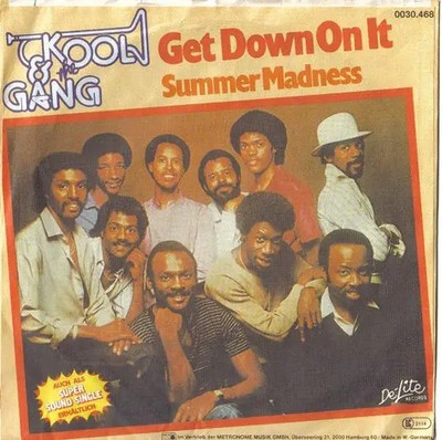 Kool & The Gang Get Down On It Vinyl Single 7inch NEAR MINT De-Lite Records