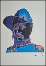Andy Warhol * Teddy Roosevelt * Signed Lithograph * Art Print * Limited # 49/125