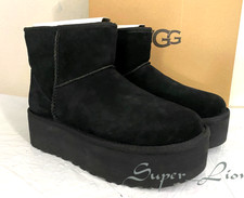 New AUTHENTIC UGG Women's Classic Mini Platform Boot 1134991 - PICK SIZE - BLACK