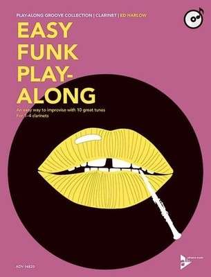 Easy Funk Play-Along 1-4 clarinets (easy) Harlow with CD An easy way to improvis