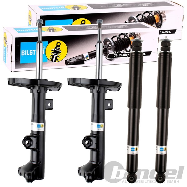 4X Bilstein B4 StossdÄMpfer Vorne + Hinten Passend FüR Mercedes C-KLASSE W203-image