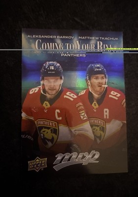 202526 Upper Deck MvpComing to Your Rink Aleksander BarkovMatthew Tkachuk #CR-12