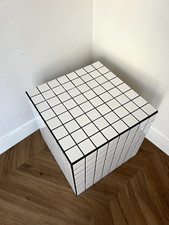 ebtd Tiled Cube Side Table