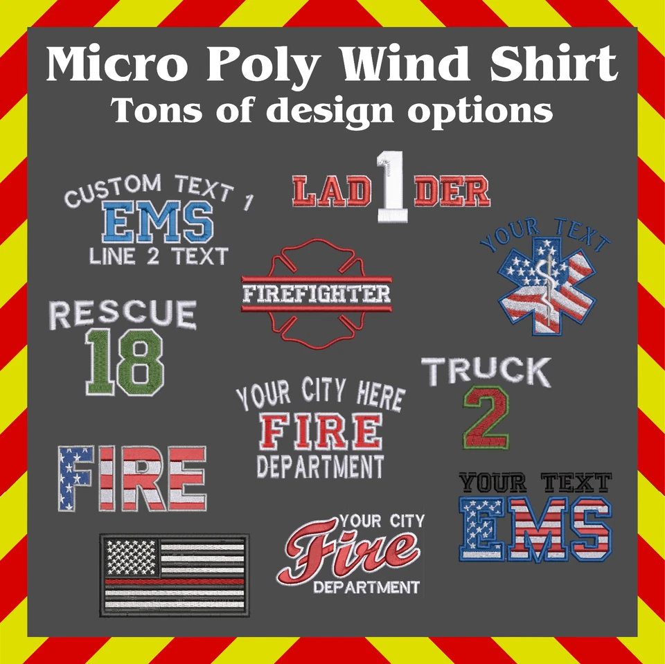 Cortavientos Bordado Personalizado, Camisa Pullover Negra Micro-Poliéster, Varias Tallas Foto 2 de 2