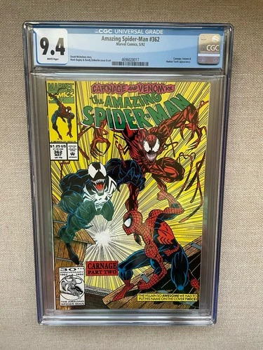 AMAZING SPIDER-MAN #362 CGC 9.4